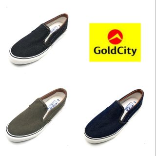 Gold city ผ้าใบยีนส์แบบสวม NS010 ไซส์ 37-45