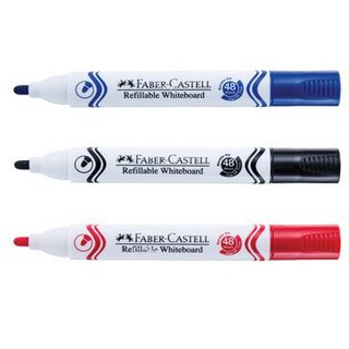 ปากกาไวท์บอร์ด (หัวกลม) Faber-Castell