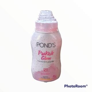 Ponds Pinkish Glow Powder แป้งฝุ่นพอนด์ส สีชมพู ขนาด 50กรัม