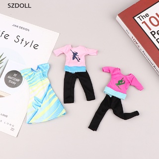 [cxSZDOLL] ชุดเสื้อกีฬาลําลอง แฟชั่น สําหรับบ้านตุ๊กตา 1/6 30 ซม.