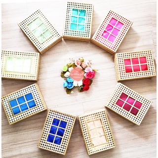 Wedding Gifts ผ้าแพรกระเป๋ากล่องสาน พร้อมแพคเกจเหมาะเป็นของขวัญ ของรับไหว้