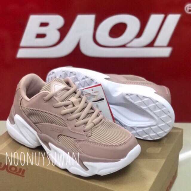 NEW 💓รองเท้าbaoji(หญิง) แท้💯 รุ่น DPW652 สี ชมพู