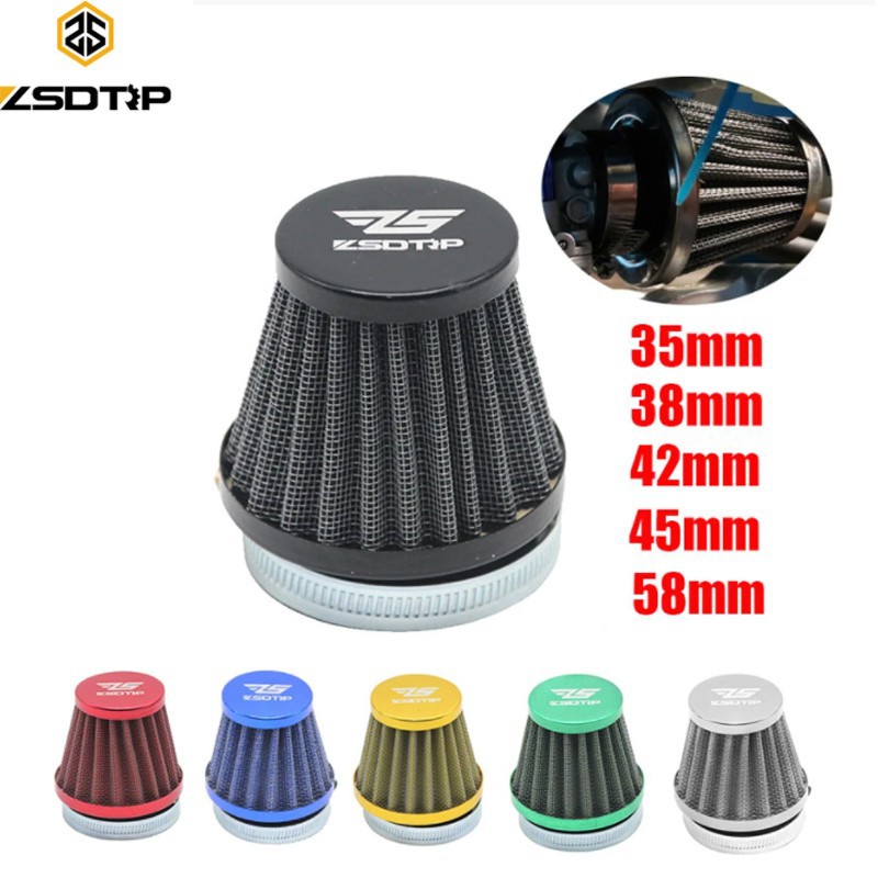 Zsdtrp ท่อกรองอากาศ ขนาด 35/38/42/55/58 มม. สําหรับรถจักรยานยนต์ Mikuni Oko Keihi Koso Mushroom Head
