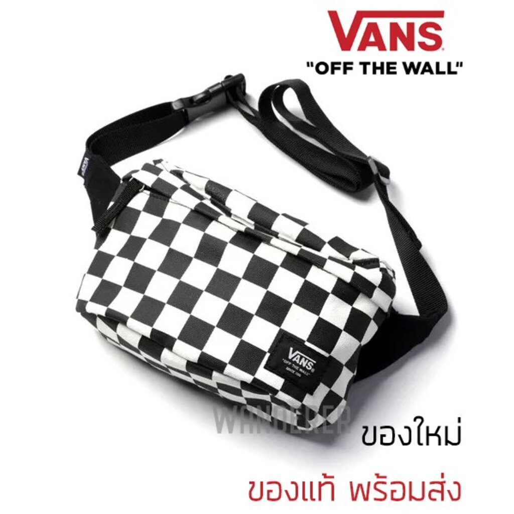 หนังกระเป๋าสตางค์ Supreme กระเป๋าสะพายข้าง Vans Freak Store Waist Bag ของแท้ ใหม่ล่าสุด พร้อมส่งจากไทย