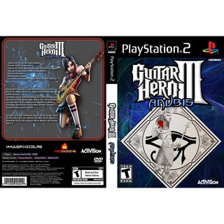 แผ่นเกมส์ PS2 Guitar Hero III Anubis   คุณภาพ ส่งไว (DVD)