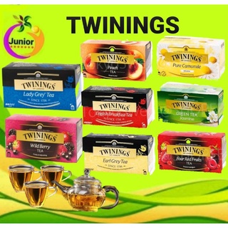 ชาทไวนิงส์ TWININGS OF LONDON Tea 1กล่องมี25 ซอง