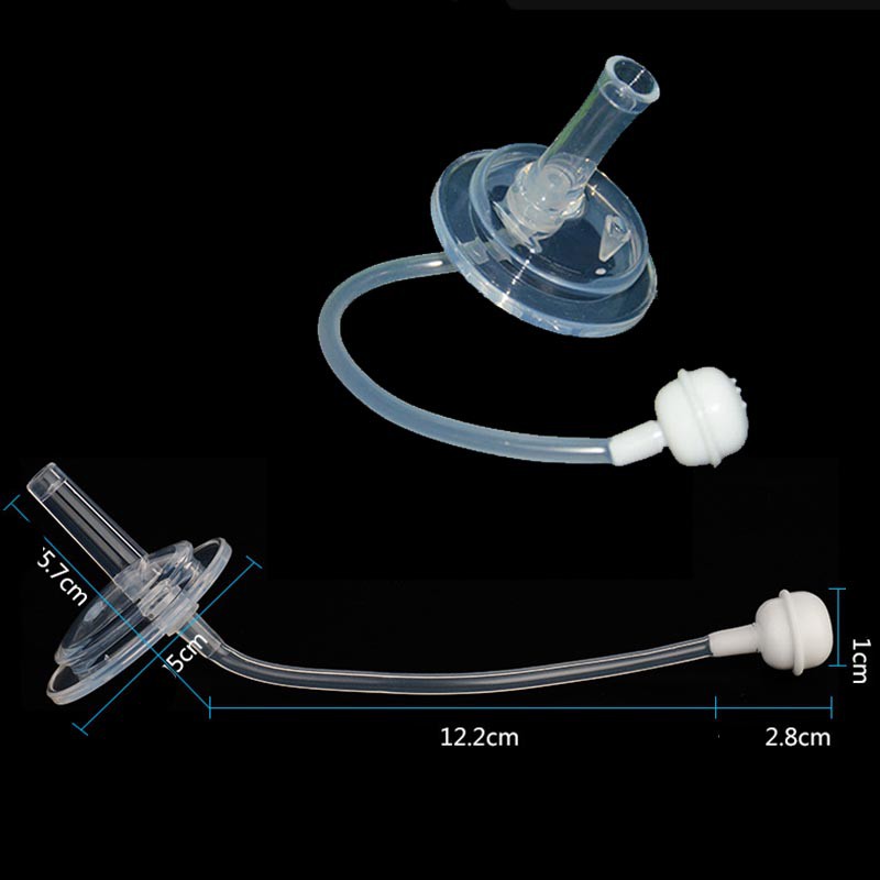 3 in 1 ขวดนม แก้วหัดดื่ม​ ฝึกดูด เลิกจุก นอน/นั่งดูด หลอดเด้งกันสำลัก​ - รูปที่ 7