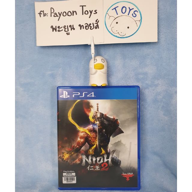 แผ่น มือ2 สภาพดี - PS4 - Nioh 2 - นิโอะ 2 - Play Station เพลย์สเตชั่น 4