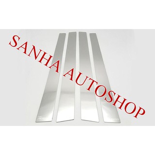เสาประตูสแตนเลส Honda Accord G6 ปี 1998,1999,2000,2001,2002 รุ่นงูเห่า