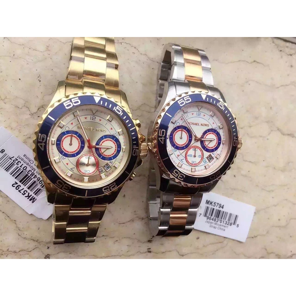 Michael kors best selling MK watch three eye Chronograph quartz watch  leisure versatile MK5792 MK5794 42mm | Shopee Thailand