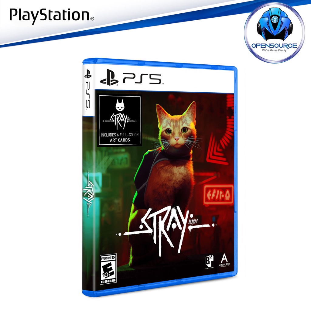 [พร้อมส่ง]Playstation: Stray (US Z1 แท้) แผ่นเกม สำหรับ PS5