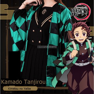 Cosplay เสื้อคลุม ยูกาตะ Kamado Tanjirou