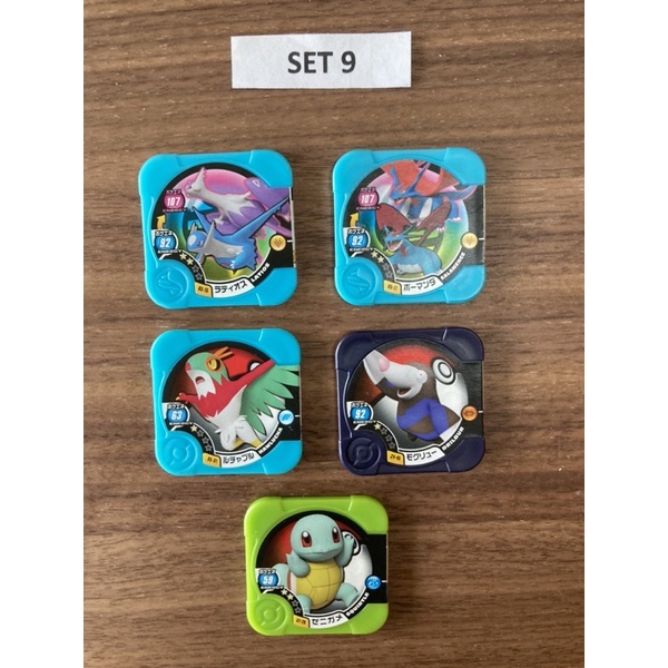 Pokemon Tretta เหรียญโปเกม่อน Set 9-12