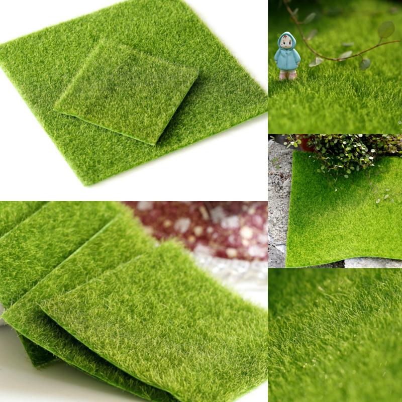 จําลองมินิสนามหญ้าสวนภูมิทัศน์มอสไมโครภูมิทัศน์บ้านสร้างสรรค์ตกแต่งพืชสวน ทําเอง พืชสนามหญ้าปลอมอุปกรณ์บอนไซ
