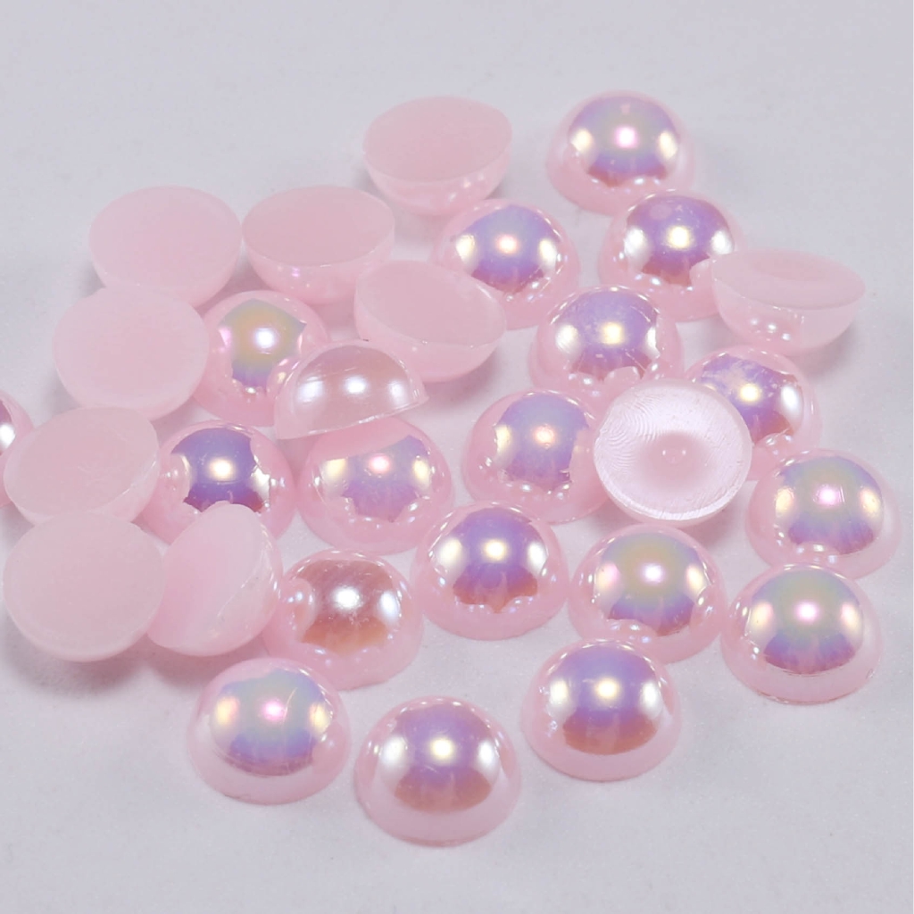 ลูกปัดทรงกลมสีด ํา Ab สําหรับตกแต่งเล็บ ( 2 3 4 5 6 8 10 12 14 มม . )