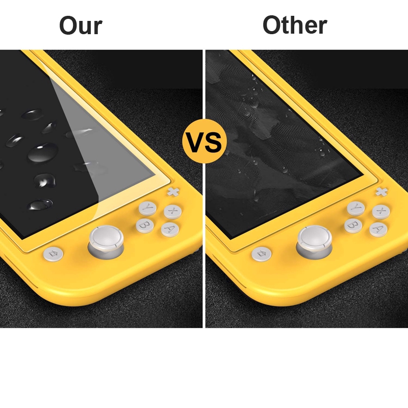 กระจกนิรภัยกันรอยหน้าจอสำหรับ Nintendo Switch LITE 2 ชิ้น