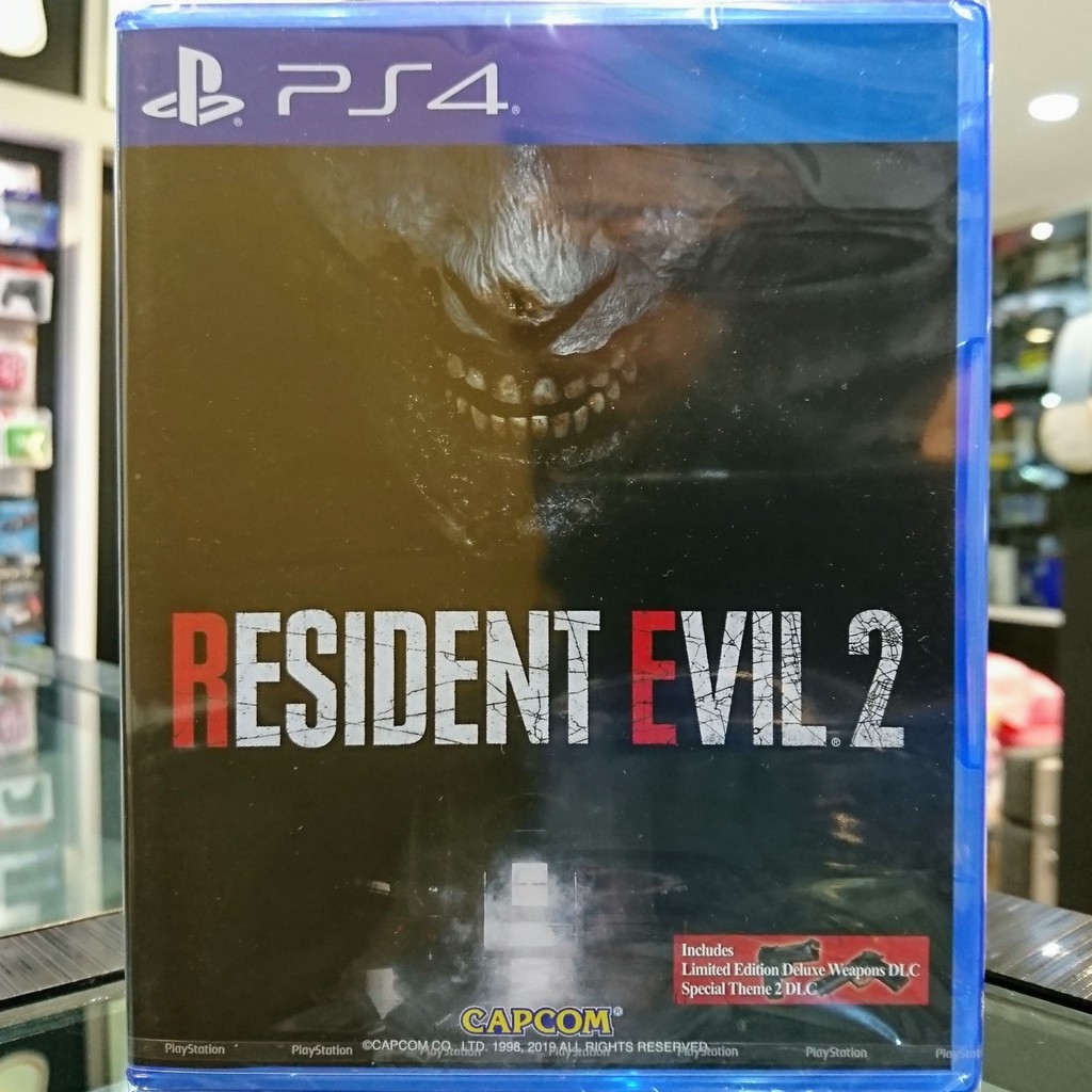 (ภาษาอังกฤษ) มือ1 PS4 Resident Evil 2 เกมPS4 แผ่นPS4 (เล่นกับ PS5 ได้ RE2 RE 2 Biohazard 2 Biohazard