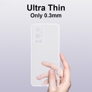 เคสโทรศัพท์มือถือแบบนิ่ม TPU โปร่งแสง ผิวด้าน บางมาก 0.3 มม. สําหรับ OnePlus 9 Pro 9R 10R 10 Pro OnePlus ACE 5G OnePlus 9R 8T