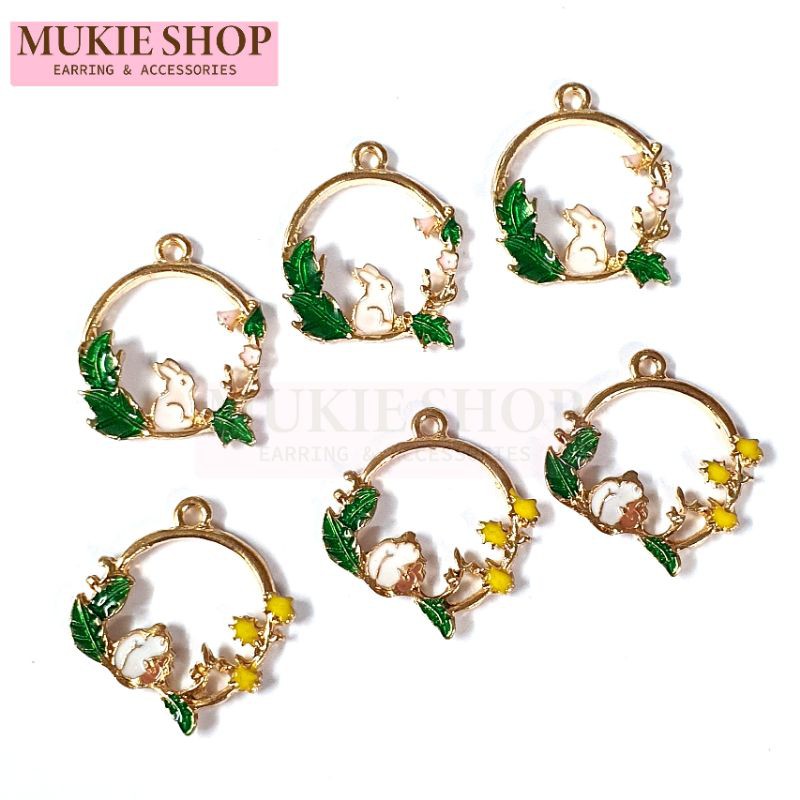 Mukie shop DIY จี้ จี้กระต่าย จี้กระรอก ตัวห้อย สร้อยคอ สร้อยข้อมือ มุกี้ ช้อป