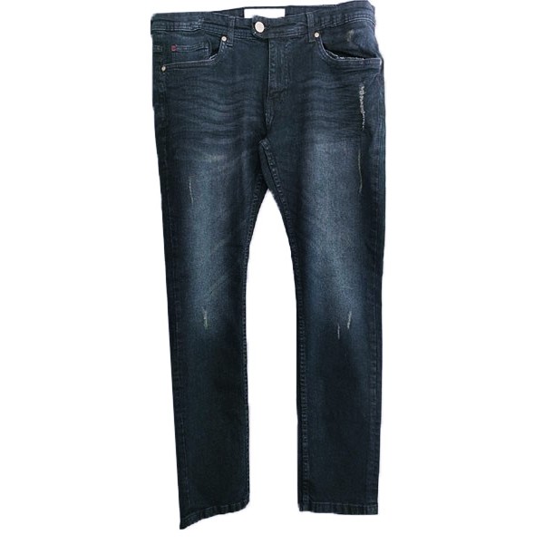 กางเกงยีนส์ชาย Denim Premium ขากระบอก สียีนส์/สีดำ ราคา ถูกที่สุด ดีลบีเคเค รูปภาพหลัก