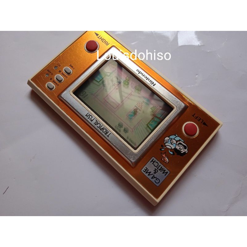 Nintendo Game Watch Tropical Fish☆ジャンク品☆ 携帯用ゲーム本体