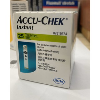 accu-chek instant 25 strips