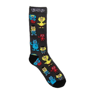 SLUM LTD - RIPNDIP Nerm Street Socks Black