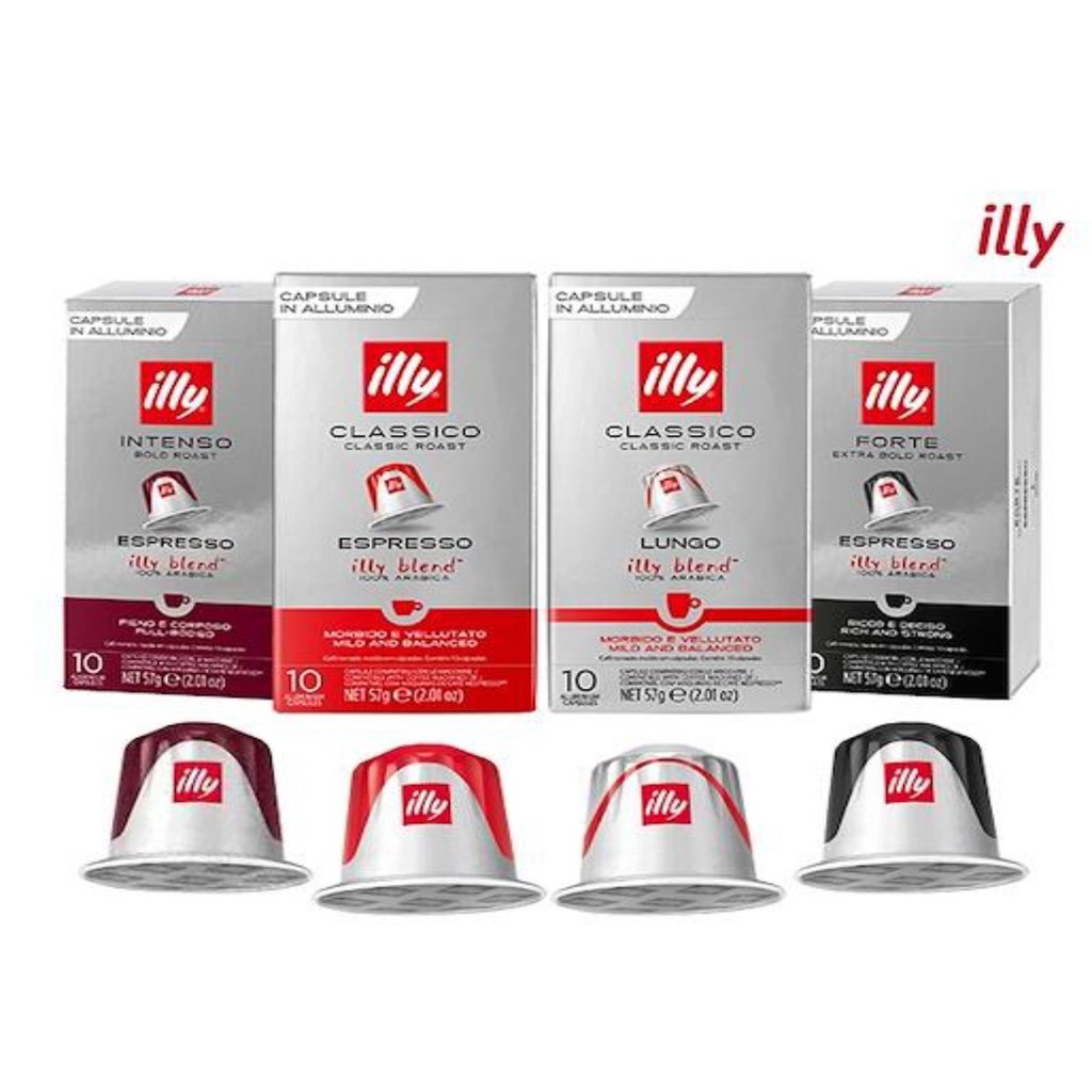 illy Nespresso Capsule อิลลี่ หาแฟอิลลี่ กาแฟแคปซูล สำหรับเครื่อง Nespresso illy coffee