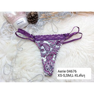 Aerie Size XS-S,SM,L-XLต้นๆ ชุดชั้นใน/กางเกงใน ทรง จีสตริง(G-string) Aerie04676