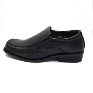 คัชชูหนังชายหัวตัด Baoji และ. Alando สีดำ ไซส์ 39-47