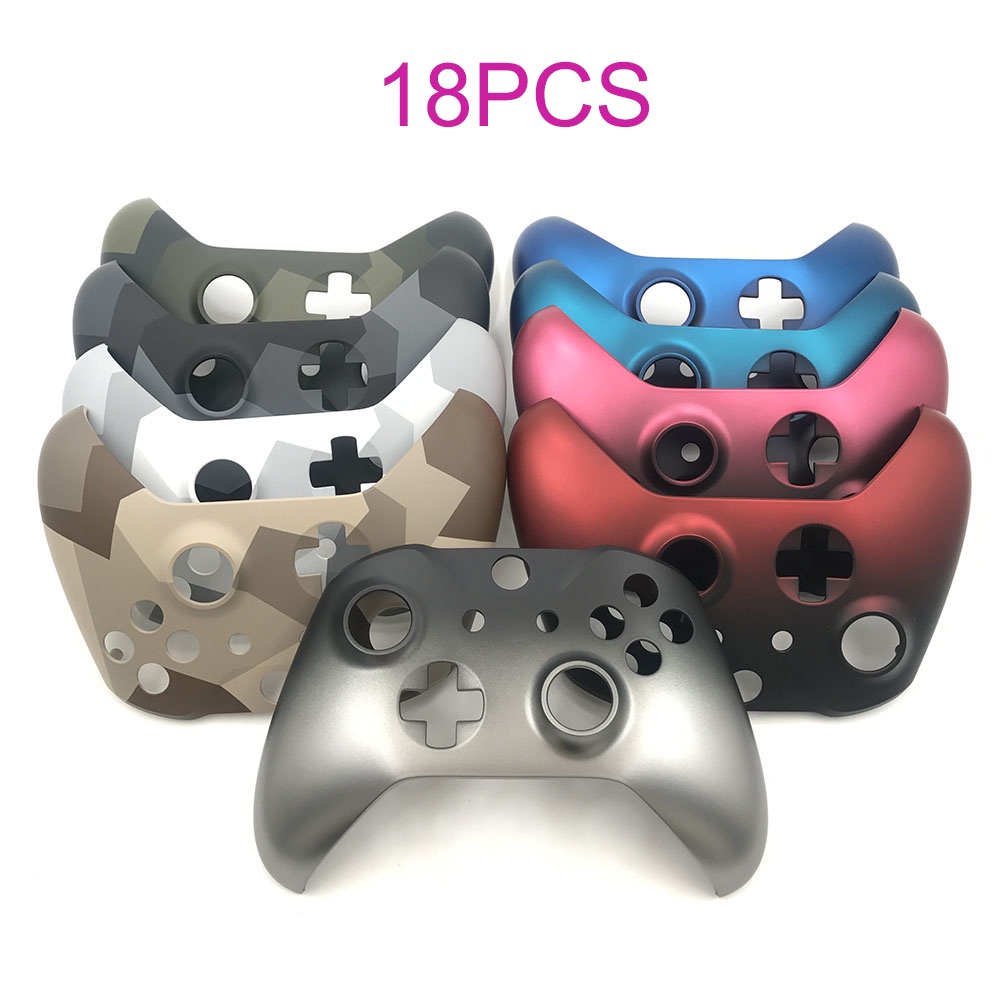 1PCS เปลือกด้านหน้าสําหรับ Xbox One Slim เปลี่ยนฝาครอบด้านบนสําหรับ Xbox One S Controller เปลี่ยนที่