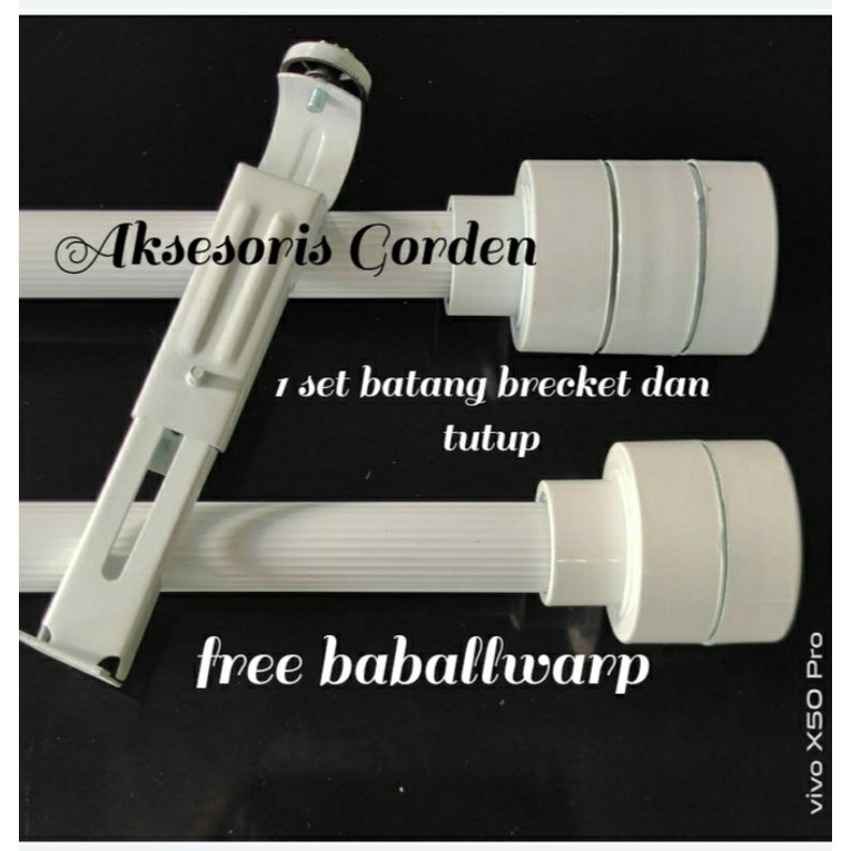 CURTAIN ROD / CURTAIN RELL POLE / SMALL MINIMALIST CURTAIN
