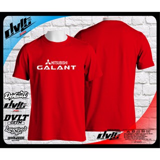 เสื้อผ้าผชเสื้อยืด พิมพ์ลายโลโก้ Mitsubishi Galant สําหรับรถยนต์S-5XL