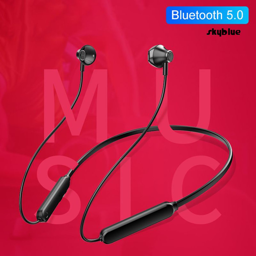 №❶【SK】Y10 Wireless Bluetooth 5.0 Neckband Sports Earphone Stereo In-Ear Headphone LOir