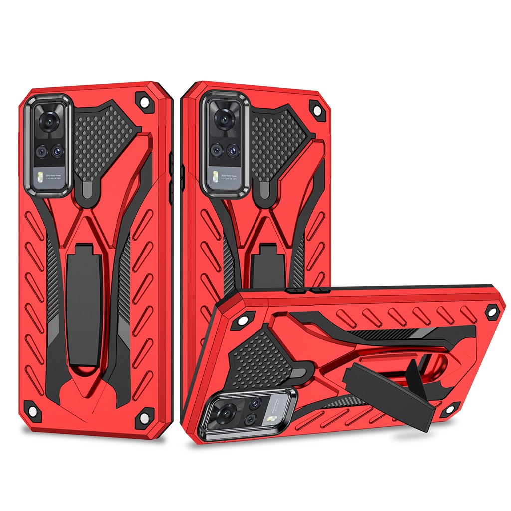[ ส่งจากไทย ] Case Vivo Y51 ( 2021 )เคสหุ่นยนต์ Robot case เคสไฮบริด มีขาตั้ง เคสกันกระแทก vivo Y51 