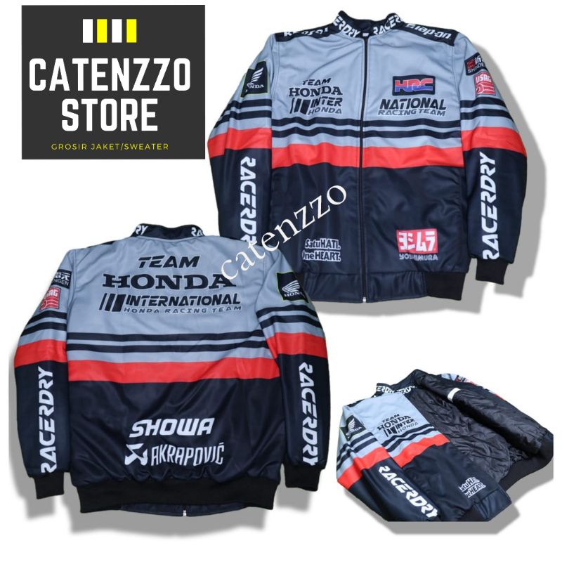 YAMAHA JACKET - HONDA JACKET - MOTORCYCLE JACKET - เสื้อแจ็คเก็ต NASCAR ผู้ชายระดับพรีเมียม - NASCAR