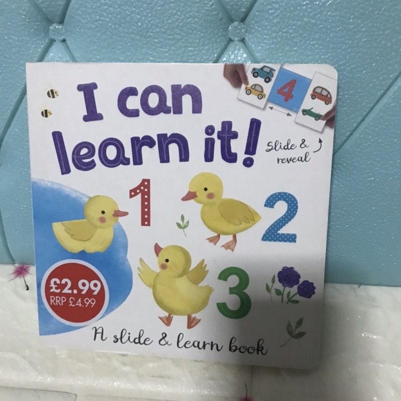 I can learn it ! 1 2 3 (board book )-bj3