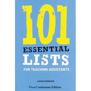 DKTODAY หนังสือ 101 ESSENTIAL FOR TEACHING ASSISTANTS (VIVA BOOKS)