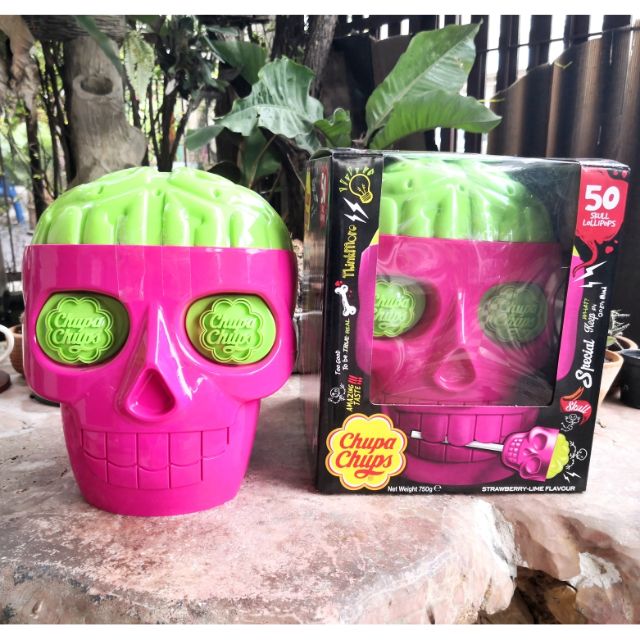 หัวกระโหลก Skull Lollipops Chupa Chups