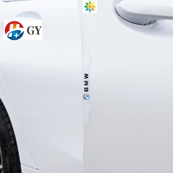 สติกเกอร์ซิลิโคนใส ป้องกันรอยขีดข่วน สําหรับติดกระจกมองหลังรถยนต์ BMW Benz Honda Lexus CR-V H E43 gla200 CLA200 x253 C180 W117 C300 slc