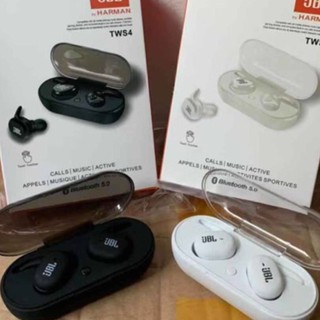 หูฟัง Bluetooth  TWS4 Bluetooth earphone ชุดหูฟังไร้สายบลูทูธ ,เสียงดี งานดี พร้อมส่ง