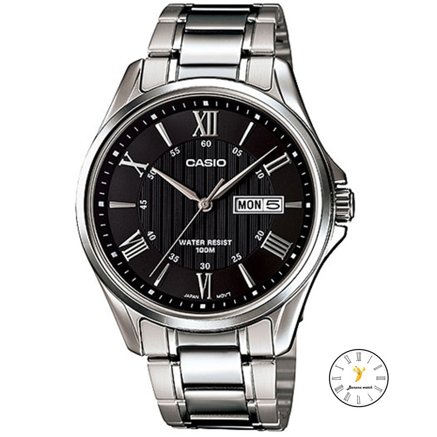 นาฬิกาข้อมือผู้ชาย Casio รุ่น MTP-1384D แท้ ประกัน CMG by Banana Watch
