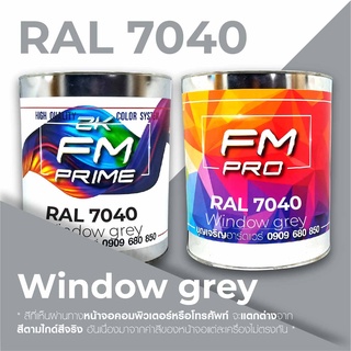 สี RAL7040 Window grey