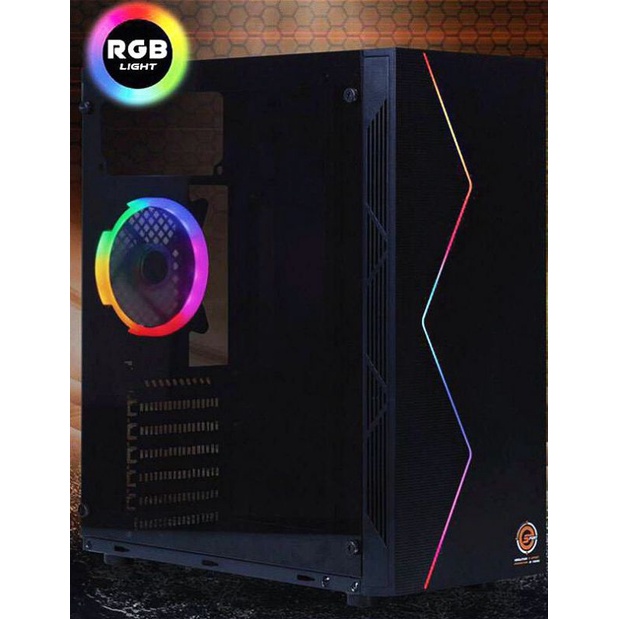 CASE (เคส) NEOLUTION E-SPORT รุ่น LIGHTNING V2 (RGB) GAMING CASE