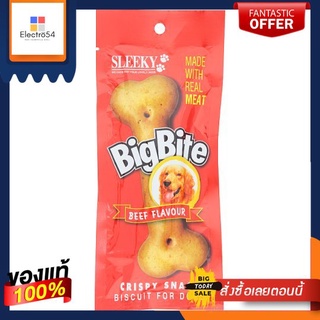 สลิคกี้คริสปี้สแนคบิ๊กไบท์ รสเนื้อ50กSLEEKY CRISPY BIG BITE  BEEF FLAVORED50G