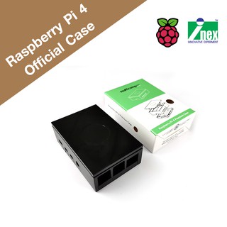 INEX Raspberry Pi 4 Premium Case Official  /กล่องพลาสติกใส่บอร์ด Raspberry Pi4/Rpi4/Plastic Case