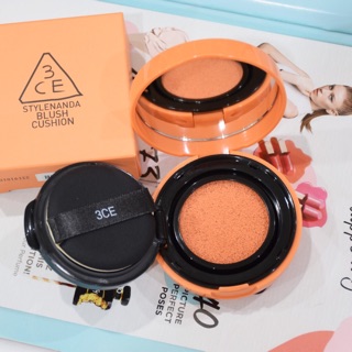 (แท้100%)Stylenanda 3CE Blush Cushion # Mandarine บรัชออนคุชชั่น