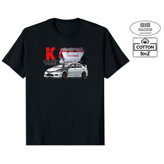 เสื้อยืด RACING เสื้อซิ่ง CAR [COTTON 100%] [HONDA [1]]