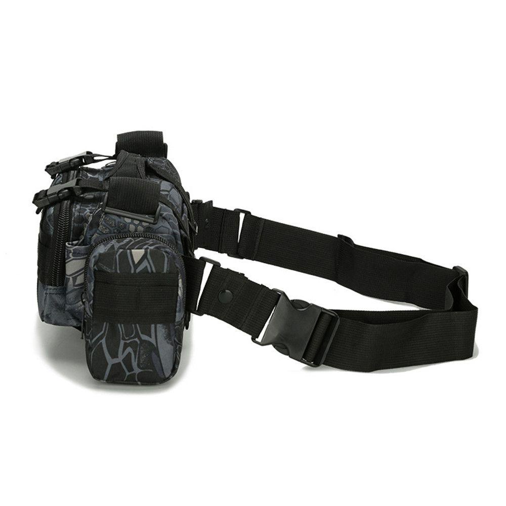 Cereza กระเป๋าคาดเอวกลางแจ้งมัลติฟังก์ชั่น Molle Camping Storage กระเป๋าเดินป่า