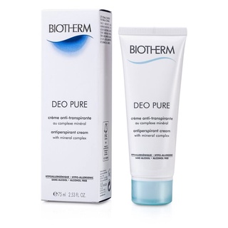 BIOTHERM - ครีมลดการเกิดเหงื่อ Deo Pure - 75ml/2.53oz